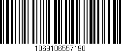 Código de barras (EAN, GTIN, SKU, ISBN): '1069106557190'