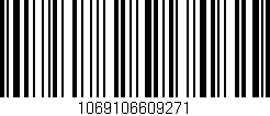 Código de barras (EAN, GTIN, SKU, ISBN): '1069106609271'