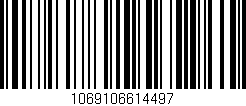 Código de barras (EAN, GTIN, SKU, ISBN): '1069106614497'