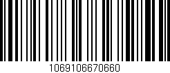 Código de barras (EAN, GTIN, SKU, ISBN): '1069106670660'