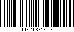 Código de barras (EAN, GTIN, SKU, ISBN): '1069106717747'