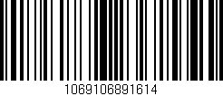 Código de barras (EAN, GTIN, SKU, ISBN): '1069106891614'