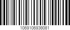 Código de barras (EAN, GTIN, SKU, ISBN): '1069106938081'