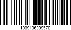 Código de barras (EAN, GTIN, SKU, ISBN): '1069106999570'