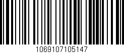 Código de barras (EAN, GTIN, SKU, ISBN): '1069107105147'