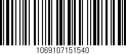 Código de barras (EAN, GTIN, SKU, ISBN): '1069107151540'