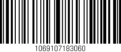 Código de barras (EAN, GTIN, SKU, ISBN): '1069107183060'