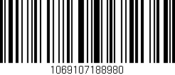 Código de barras (EAN, GTIN, SKU, ISBN): '1069107188980'