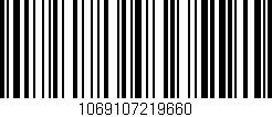 Código de barras (EAN, GTIN, SKU, ISBN): '1069107219660'