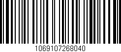 Código de barras (EAN, GTIN, SKU, ISBN): '1069107268040'