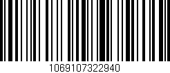 Código de barras (EAN, GTIN, SKU, ISBN): '1069107322940'