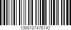 Código de barras (EAN, GTIN, SKU, ISBN): '1069107478142'