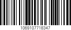 Código de barras (EAN, GTIN, SKU, ISBN): '1069107718347'