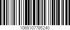 Código de barras (EAN, GTIN, SKU, ISBN): '1069107785240'