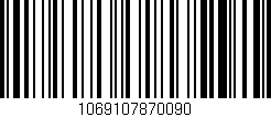 Código de barras (EAN, GTIN, SKU, ISBN): '1069107870090'
