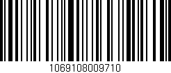 Código de barras (EAN, GTIN, SKU, ISBN): '1069108009710'