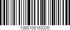Código de barras (EAN, GTIN, SKU, ISBN): '1069108163320'