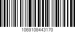 Código de barras (EAN, GTIN, SKU, ISBN): '1069108443170'