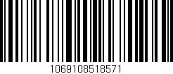 Código de barras (EAN, GTIN, SKU, ISBN): '1069108518571'