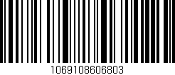 Código de barras (EAN, GTIN, SKU, ISBN): '1069108606803'