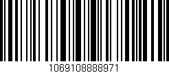 Código de barras (EAN, GTIN, SKU, ISBN): '1069108888971'