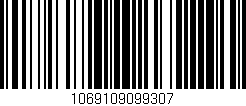 Código de barras (EAN, GTIN, SKU, ISBN): '1069109099307'