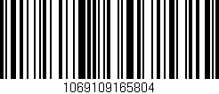 Código de barras (EAN, GTIN, SKU, ISBN): '1069109165804'