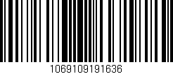 Código de barras (EAN, GTIN, SKU, ISBN): '1069109191636'