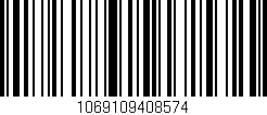 Código de barras (EAN, GTIN, SKU, ISBN): '1069109408574'