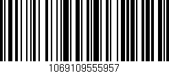 Código de barras (EAN, GTIN, SKU, ISBN): '1069109555957'