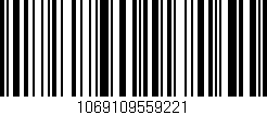 Código de barras (EAN, GTIN, SKU, ISBN): '1069109559221'