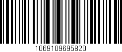 Código de barras (EAN, GTIN, SKU, ISBN): '1069109695820'
