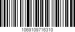 Código de barras (EAN, GTIN, SKU, ISBN): '1069109716310'