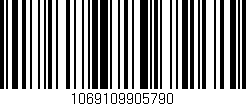 Código de barras (EAN, GTIN, SKU, ISBN): '1069109905790'