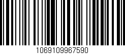 Código de barras (EAN, GTIN, SKU, ISBN): '1069109967590'
