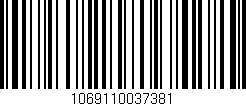 Código de barras (EAN, GTIN, SKU, ISBN): '1069110037381'