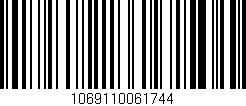 Código de barras (EAN, GTIN, SKU, ISBN): '1069110061744'