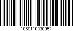 Código de barras (EAN, GTIN, SKU, ISBN): '1069110068057'