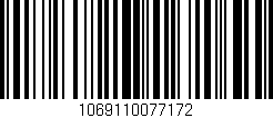 Código de barras (EAN, GTIN, SKU, ISBN): '1069110077172'