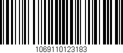 Código de barras (EAN, GTIN, SKU, ISBN): '1069110123183'