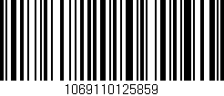 Código de barras (EAN, GTIN, SKU, ISBN): '1069110125859'