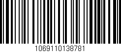 Código de barras (EAN, GTIN, SKU, ISBN): '1069110138781'