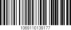 Código de barras (EAN, GTIN, SKU, ISBN): '1069110139177'