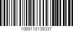 Código de barras (EAN, GTIN, SKU, ISBN): '1069110139337'