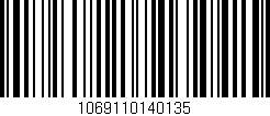 Código de barras (EAN, GTIN, SKU, ISBN): '1069110140135'