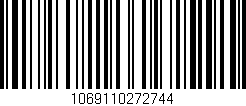 Código de barras (EAN, GTIN, SKU, ISBN): '1069110272744'