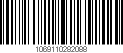 Código de barras (EAN, GTIN, SKU, ISBN): '1069110282088'