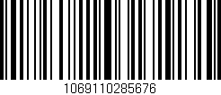 Código de barras (EAN, GTIN, SKU, ISBN): '1069110285676'