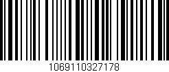 Código de barras (EAN, GTIN, SKU, ISBN): '1069110327178'