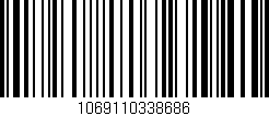Código de barras (EAN, GTIN, SKU, ISBN): '1069110338686'